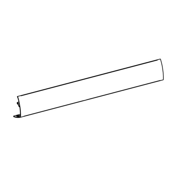 Frontblende für Omnistor 5102 mit Länge 2,6 m anthrazit, B-Ware