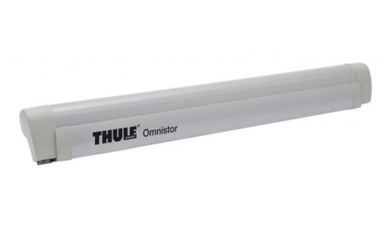 Thule Omnistor Markise 5102, 2,6 x 2 m, Gehäuse hellgrau, Mystic-Grau