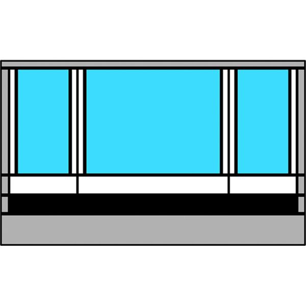 Vorderteil Residence G3 für Markisenlänge 4 m - Ausführung Fiat Ducato H2 -