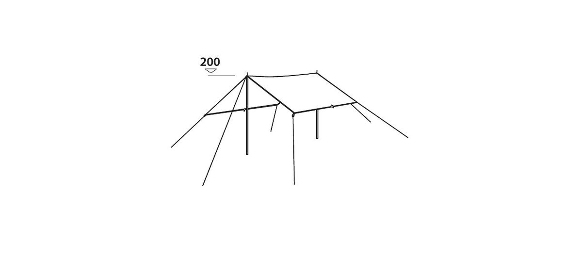 Sonnensegel 3 x 3 m