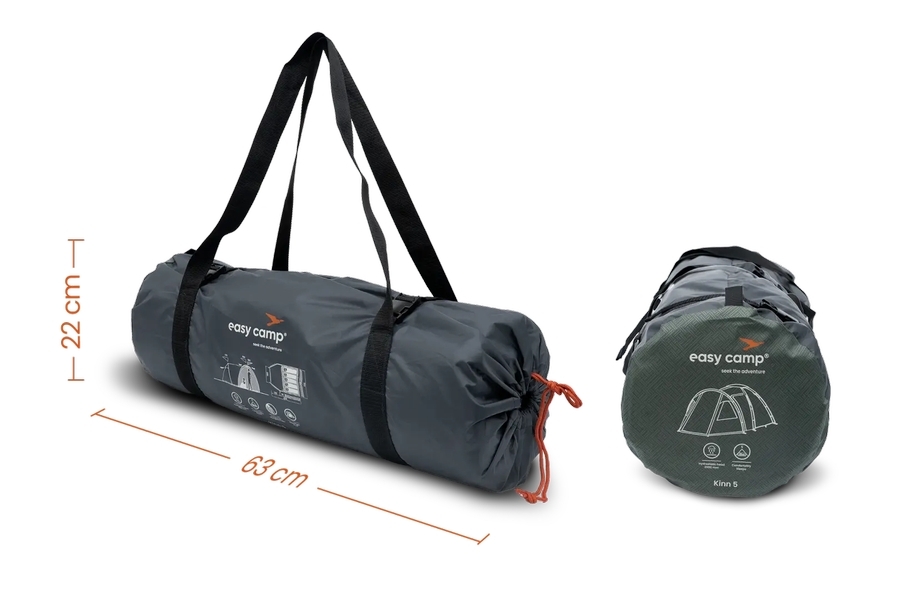 5 Personen Tunnelzelt Kinn 5