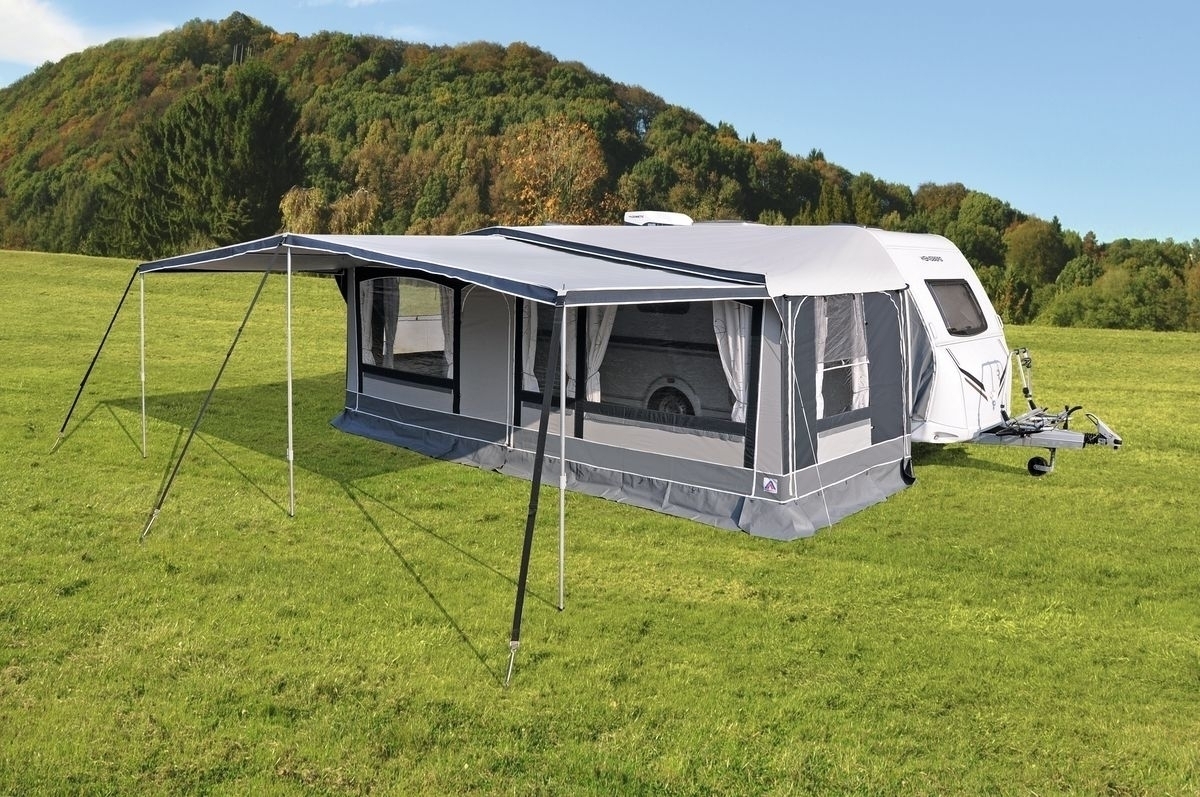 Hahn Zelte PVC Sonnendach Paris Plus Gr. 8, Uml. 946-980 cm, mit Adapter für 32 mm Gestänge