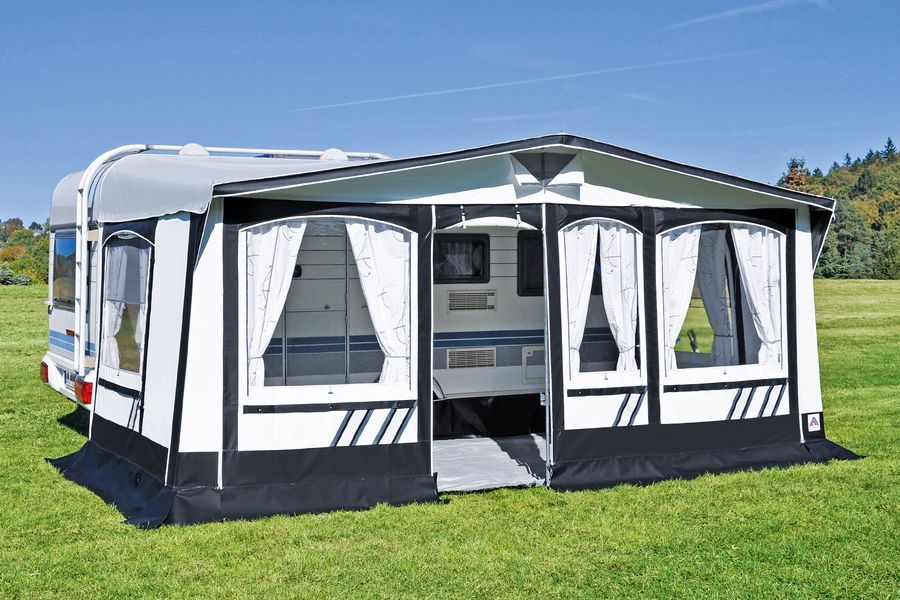 Dauerstandzelt Texel Plus Gr. 9 Uml. 981-1015 cm Tiefe 280 cm