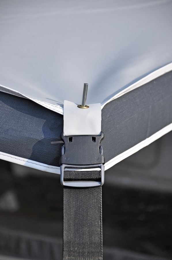 Hahn Zelte PVC Sonnendach Paris Plus Gr. 8, Uml. 946-980 cm, mit Adapter für 32 mm Gestänge