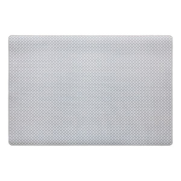 Tischset Flechtoptik, weiß