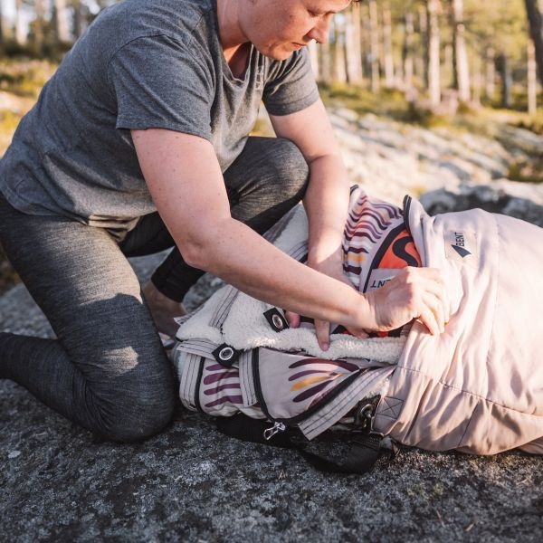 Vanlife Schlafsack Bentcho Africa Druck