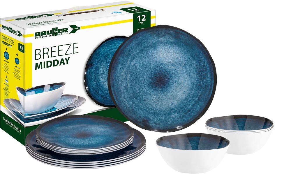 Geschirrset Midday Breeze 12-teilig
