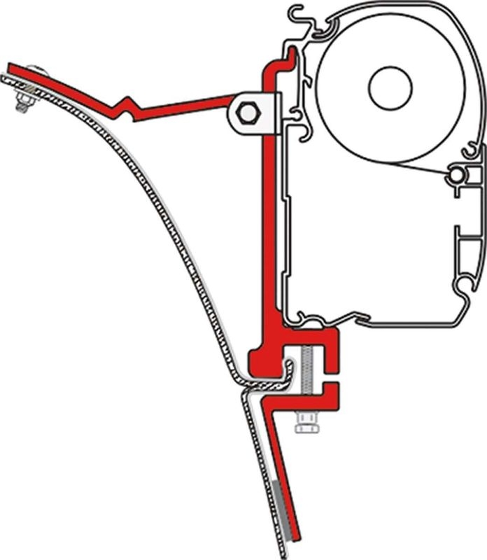 Adapter Kit Van für F45 bis 3,50 m Länge