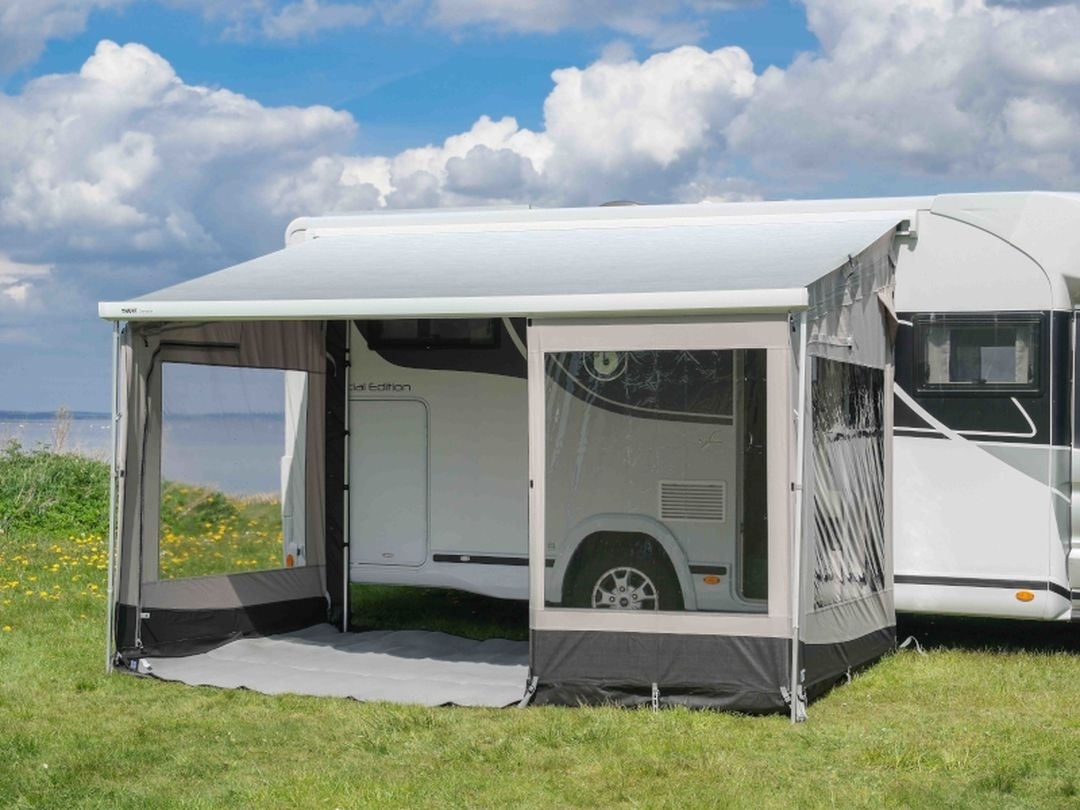 Style Frontwand für Kassettenmarkisen von Thule und Fiamma