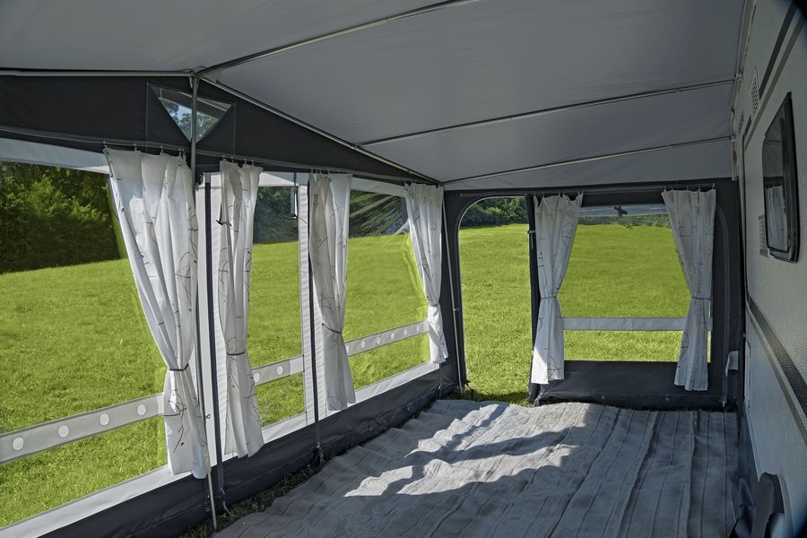 Reise- und Saison Vorzelt Bozen Gr. 5 Uml. 841-875 cm Tiefe 240 cm