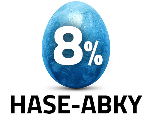Oster-Rabatt 8%
