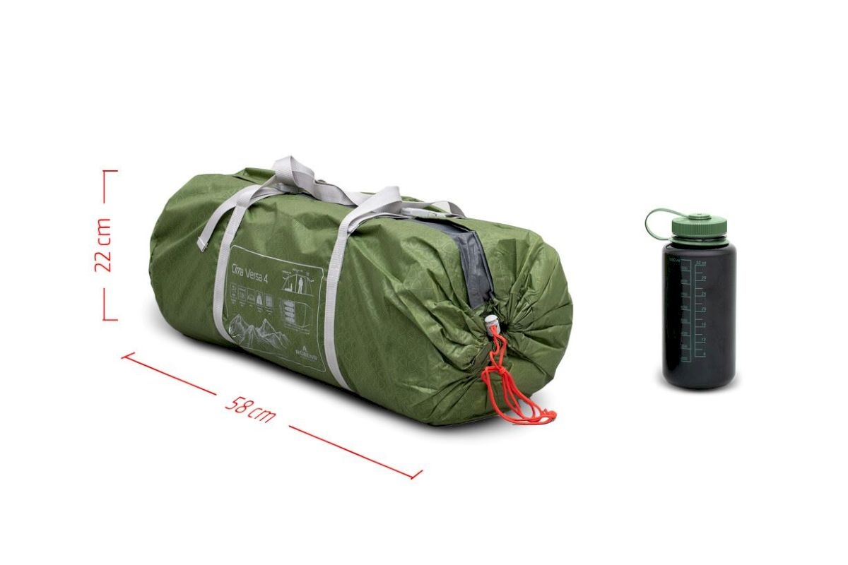 4 Personen Tunnelzelt Cima Versa 4