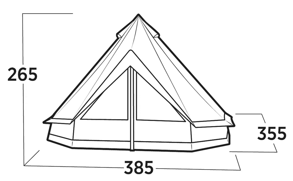 7 Personen Tipizelt Vaulen Tipi
