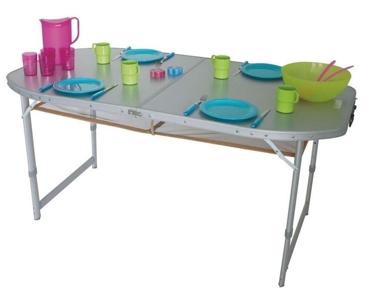 Aluminium Klapptisch Crouzet 150x80cm