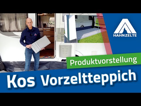 Hahn Zelte Vorzeltteppich Kos Größe 200 x 250 cm