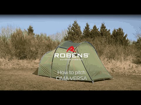 3 Personen Tunnelzelt Cima Versa 3