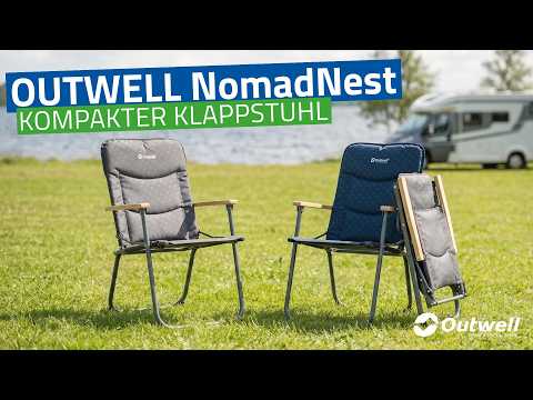 Klappstuhl NomadNest Misty Grey