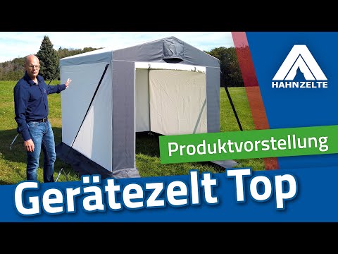 Dauerstand Gerätezelt Top 230x130cm