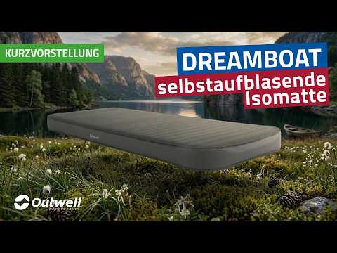 selbstaufblasende Isomatte Dreamboat Double 7.5 cm