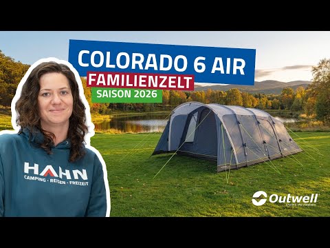 6 Personen Tunnelzelt Colorado 6 Air