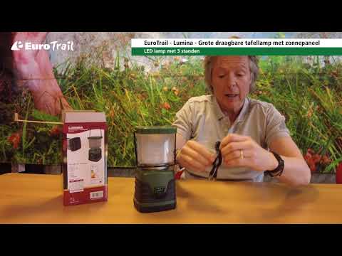 Tischlampe Lumina mit Solar