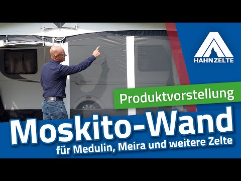 Moskito Vorderwand Segment für Hahn Zelte Modelle Medulin, Bozen & Meira Gr. 9 & 10