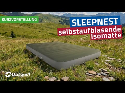 Selbstaufblasende Isomatte Sleepnest Double 5,0 cm