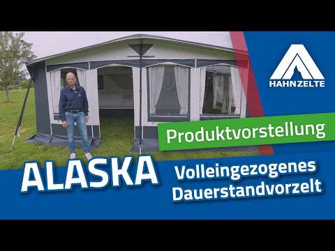 Dauerstandzelt Alaska Tiefe 240 cm