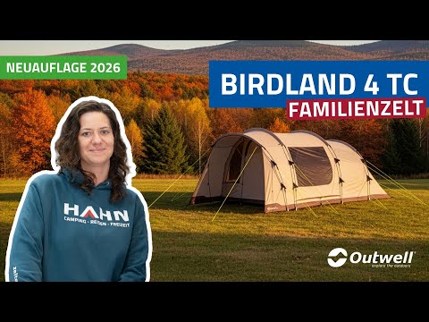 4 Personen Tunnelzelt Birdland 4 TC