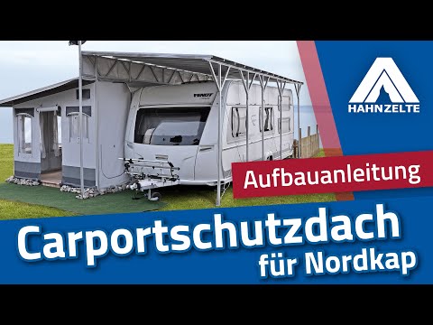 Schutzdach / Carport für Zelt Nordkap 450 cm