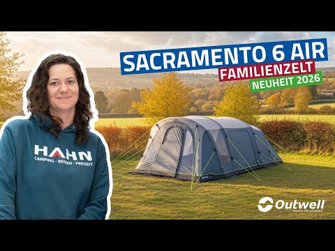 6 Personen Tunnelzelt Sacramento 6 Air